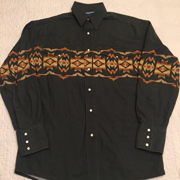 wrangler vintage western shirts